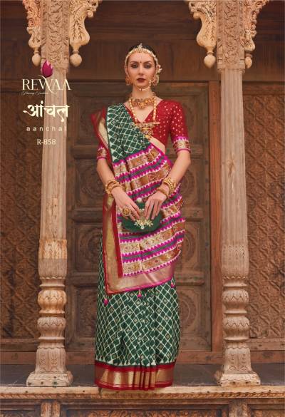 Aanchal By Rewaa Silk wedding Saree Collection